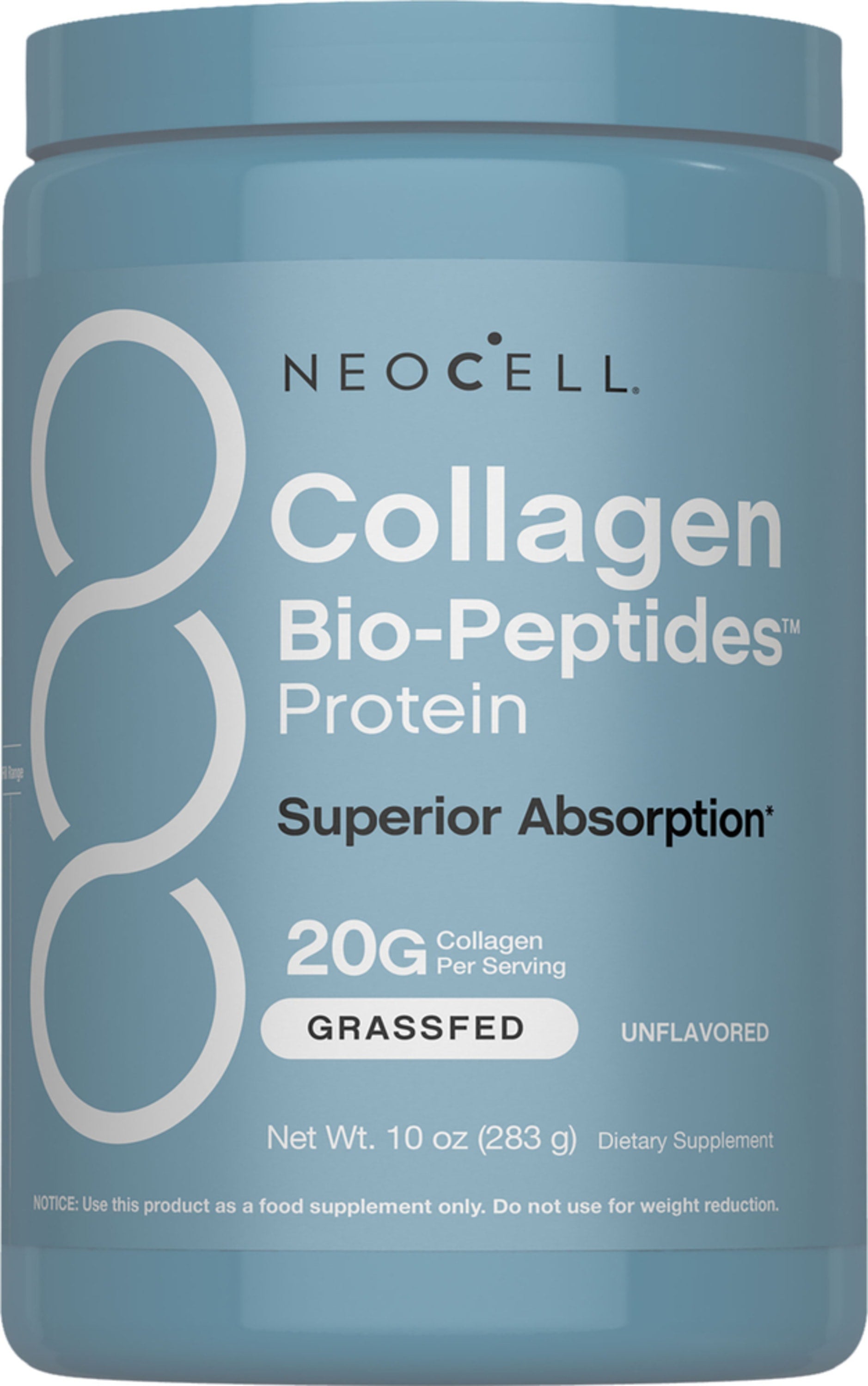 Grassfed Collagen Bio-Peptides, 10 oz (283 g) Powder